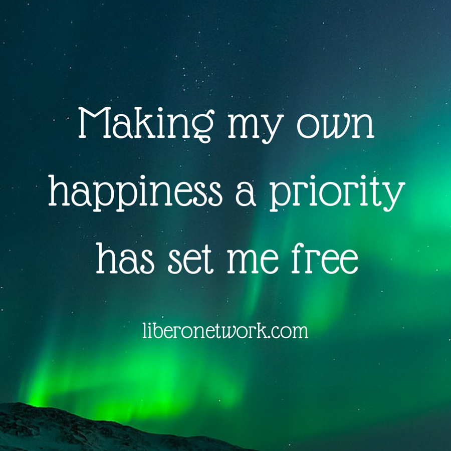 making my happiness a priority | libero magazine