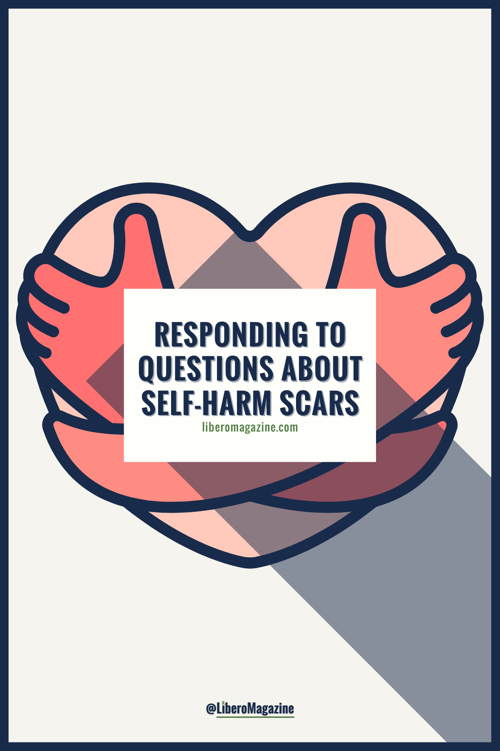 questions about self-harm scars pinterest image with arms around heart