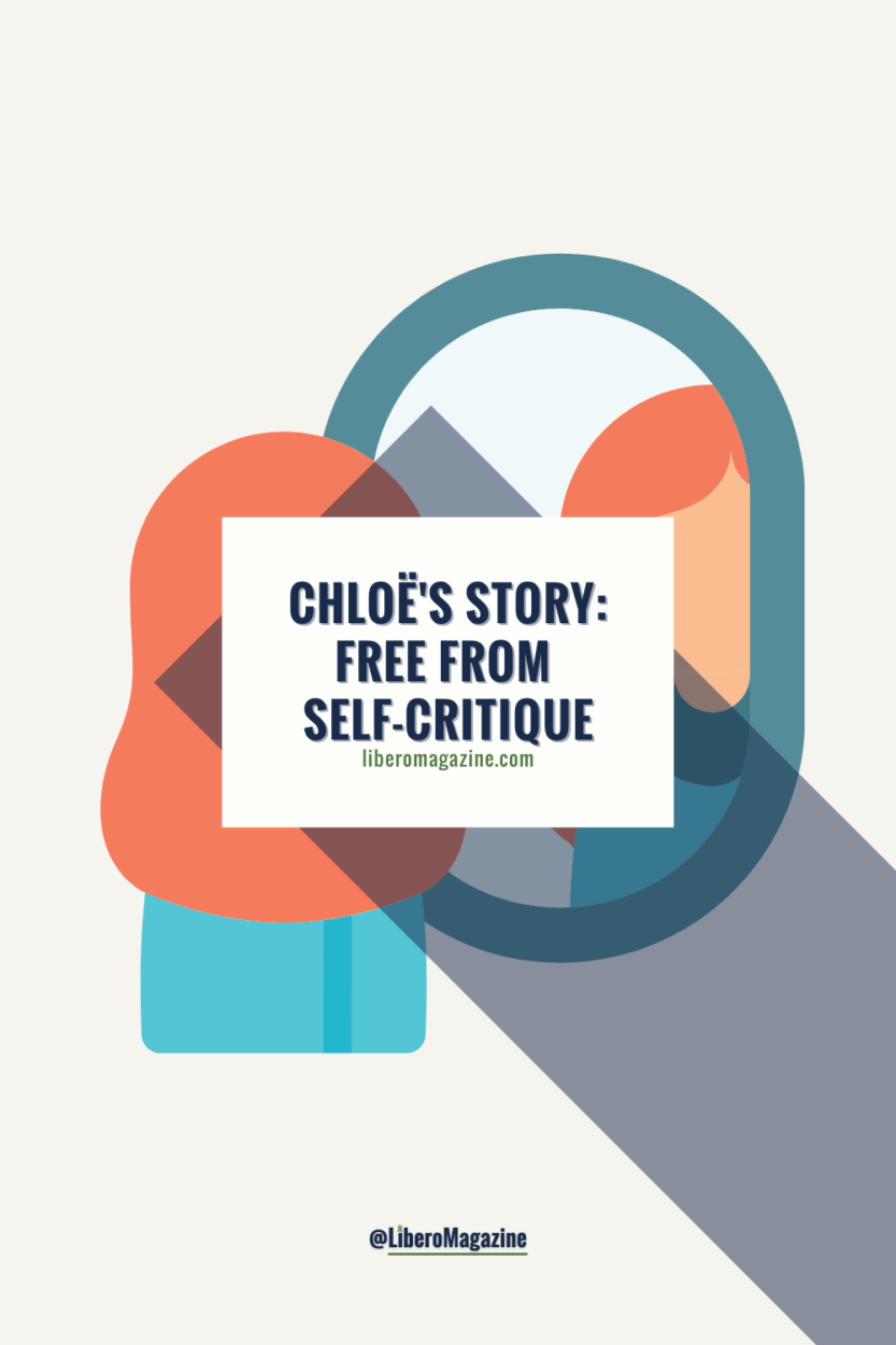 free from self-critique title image for pinterest